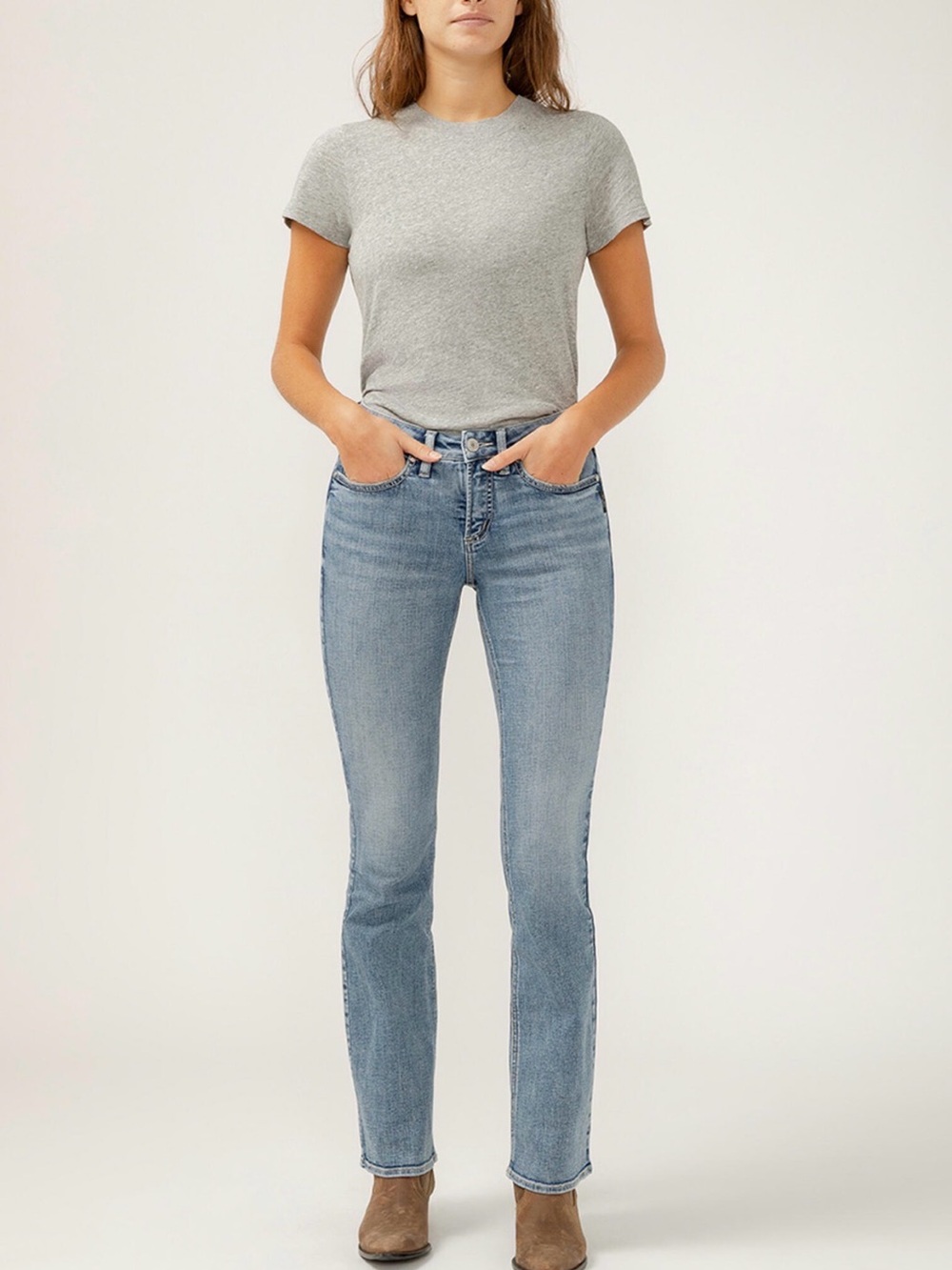 Silver Bootcut Jeans -Brand New With Tags